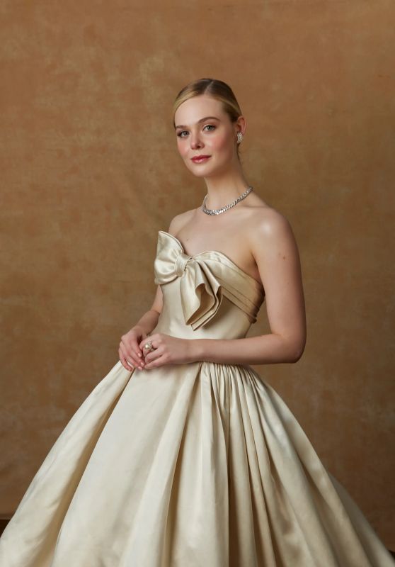 Elle Fanning - Golden Globe Awards Photo Shoot January 2024