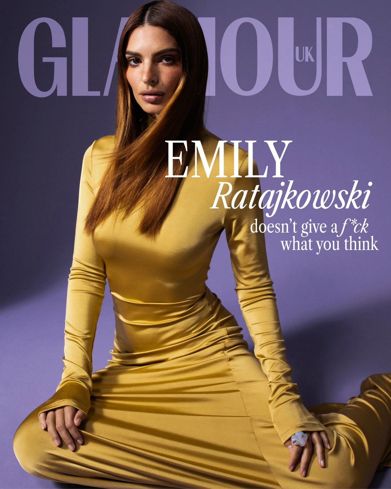 Emily Ratajkowski Glamour UK January 2024 • CelebMafia