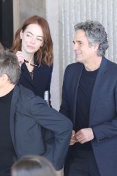 Emma Stone and Mark Ruffalo Promote “Poor Things” 01/05/2024