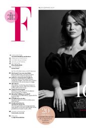 Emma Stone - F Magazine January 2024 Issue