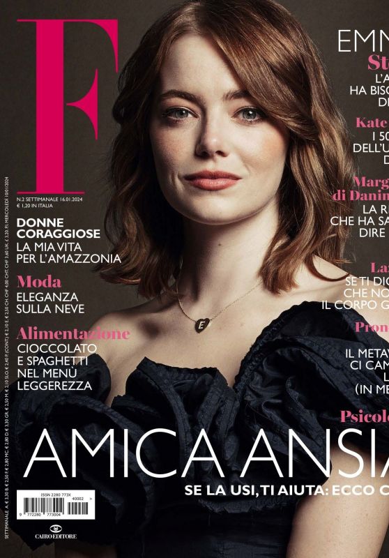 Emma Stone - F Magazine January 2024 Issue