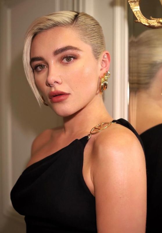 Florence Pugh - Valentino Haute Couture Show Portraits January 2024