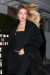 Gigi Hadid Heads to Golden Globes Private Dinner After Party in Los Angeles 01/07/2024