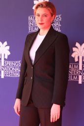 Greta Gerwig - Palm Springs Film Festival Red Carpet 01/04/2023