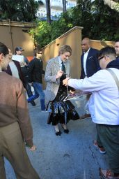 Greta Gerwig Signs Autographs at AFI Awards in Beverly Hills 01/12/2024
