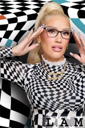 Gwen Stefani Wears Custom Looks by I.AM.GIA For Her Eyewear Campaign Shoots January 2024