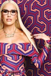 Gwen Stefani Wears Custom Looks by I.AM.GIA For Her Eyewear Campaign Shoots January 2024
