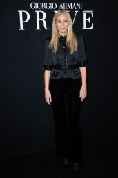 Gwyneth Paltrow at Giorgio Armani Show at Paris Fashion Week 01/23/2024