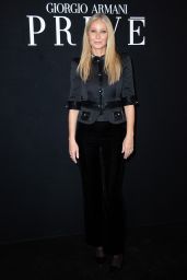 Gwyneth Paltrow at Giorgio Armani Show at Paris Fashion Week 01/23/2024