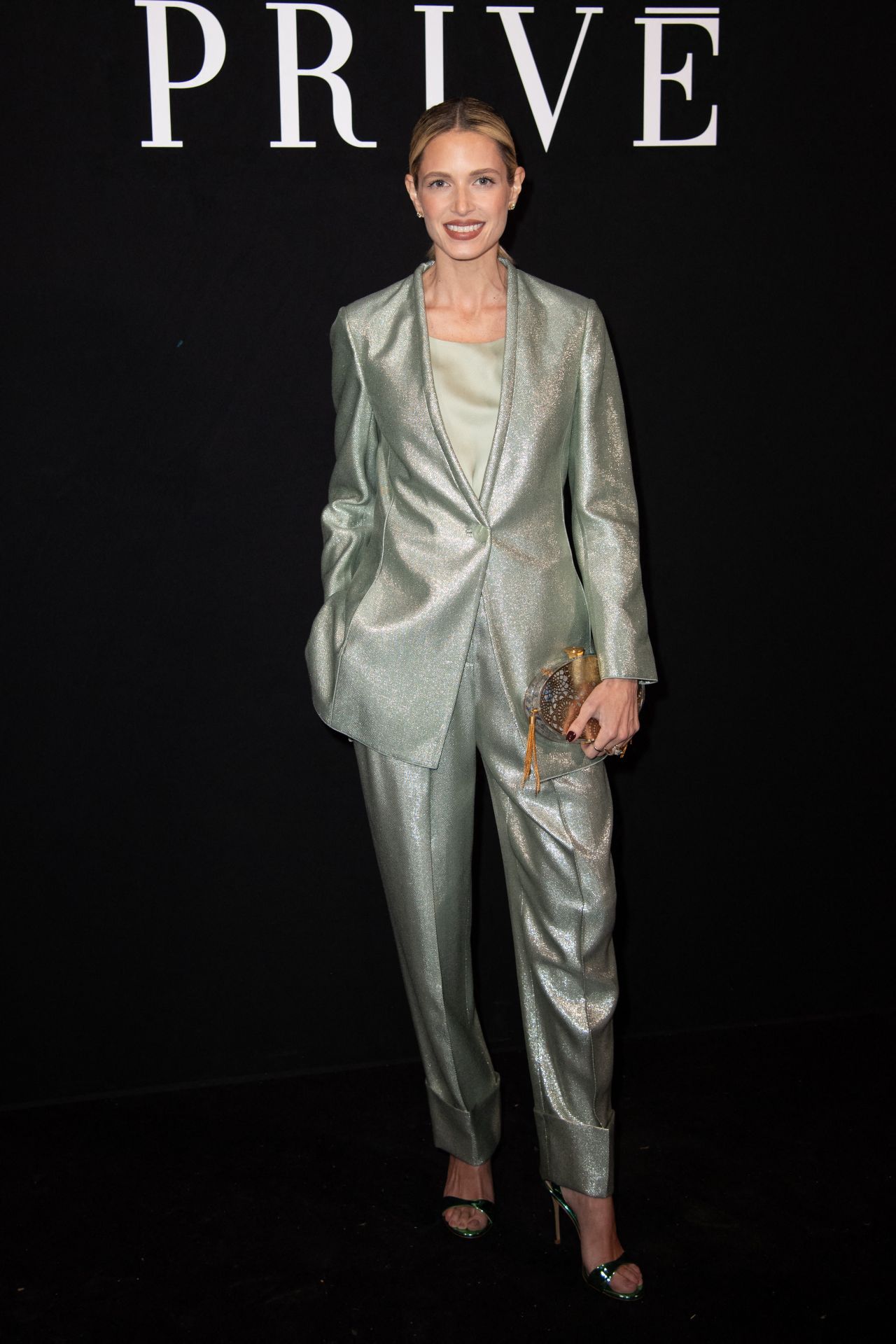 Helena Bordon at Giorgio Armani Show at Paris Fashion Week 01/23/2024 ...