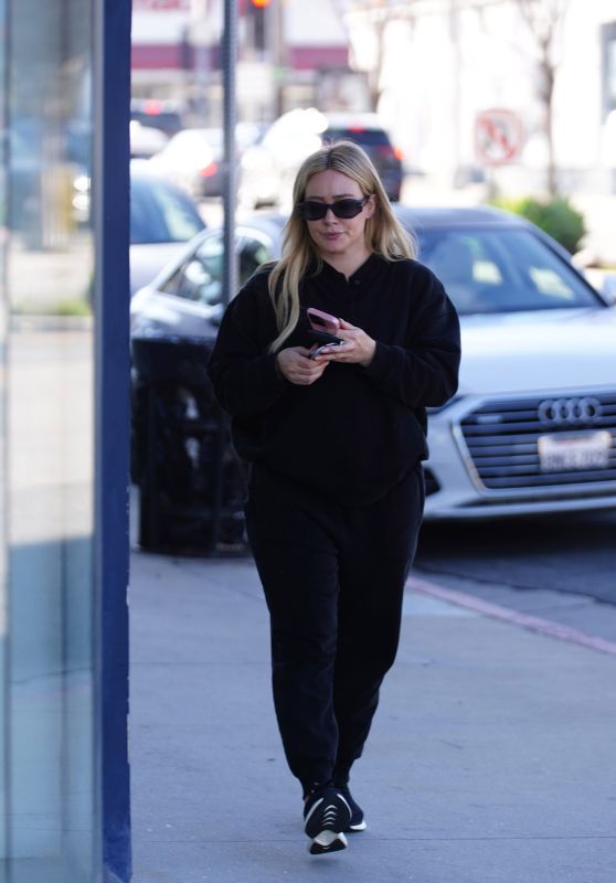 Hilary Duff Out in Studio City 01/26/2024