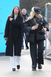 Isabel Johansen and Izabel Kovacic Arriving at The Etihad Stadium Manchester 01/07/2024