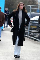 Isabel Johansen and Izabel Kovacic Arriving at The Etihad Stadium Manchester 01/07/2024