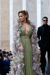 Jennifer Lopez at Elie Saab Show in Paris 01/24/2024