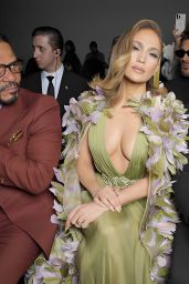 Jennifer Lopez at Elie Saab Show in Paris 01/24/2024