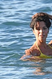 Jenny Powell in a Yellow Bikini in Tenerife 01/06/2024