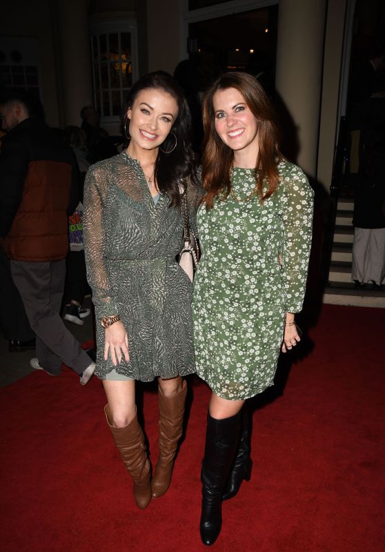 Jess Impiazzi and Louise Gookey at "I Should Be So Lucky" Musical Press Night in London 01/29/2024