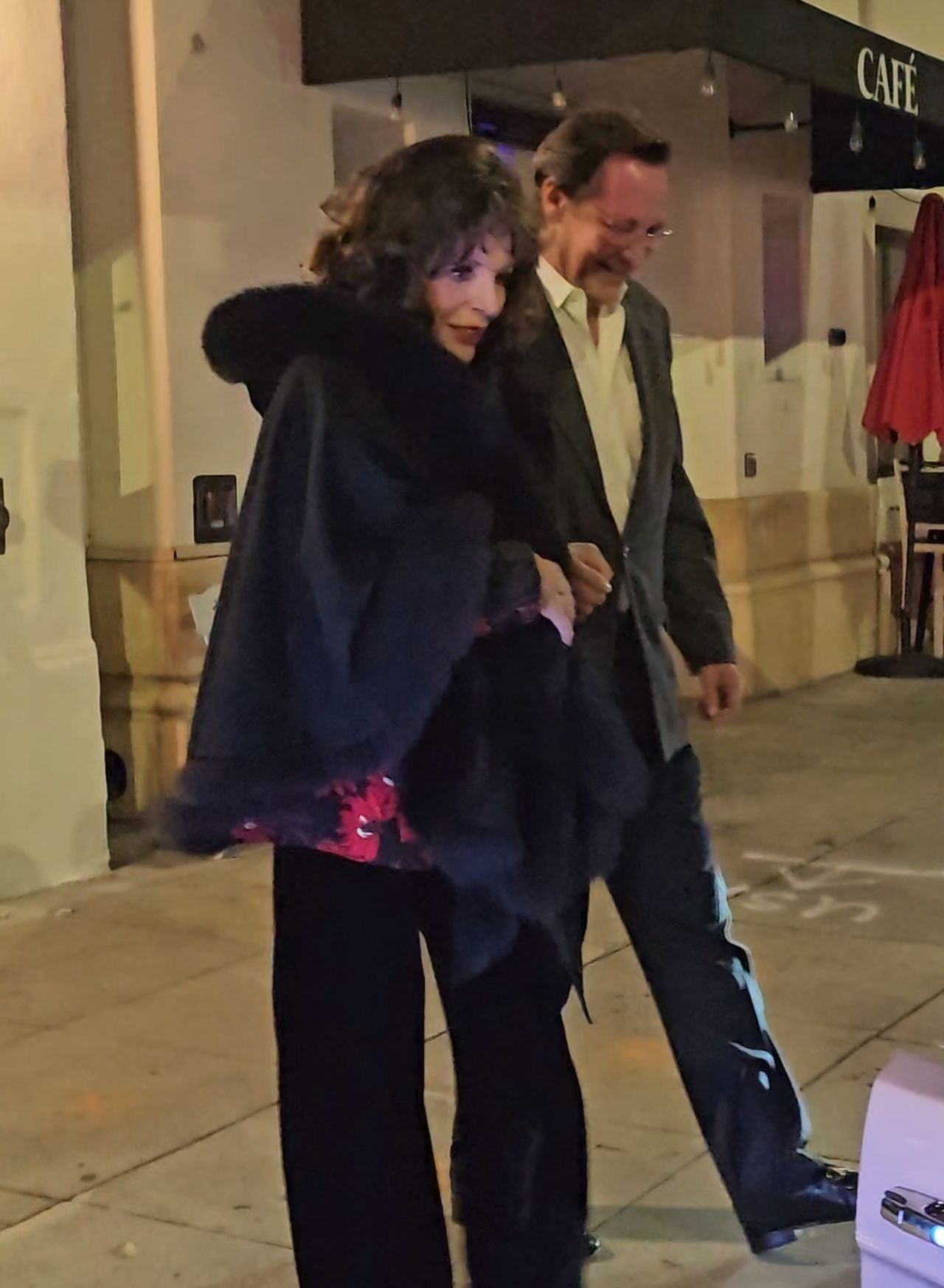 Joan Collins at the Opening Night of Cipriani Beverly Hills 01/10/2024
