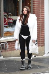 Julia Fox - Out on Main Street in Park City 01/19/2024