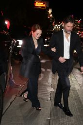 Julianne Moore and Bart Freundlich Leaving the Golden Globe Afterparty at Chateau Marmont 01/08/2024