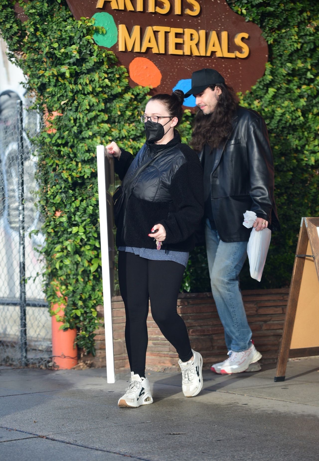 Kat Dennings And Andrew W K In Los Angeles 01 03 2024 CelebMafia