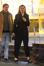 Katie Holmes With Michael Fitzgerald in NYC 01/10/2024