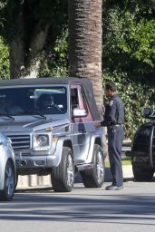 Kendall Jenner and Hailey Rhode Bieber Get Pulled Over by the Police in Beverly Hills 01/09/2024