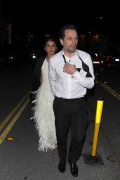 Keri Russell Leaves the Golden Globes Afterparty at Spago Restaurant in Beverly Hills 01/07/2024