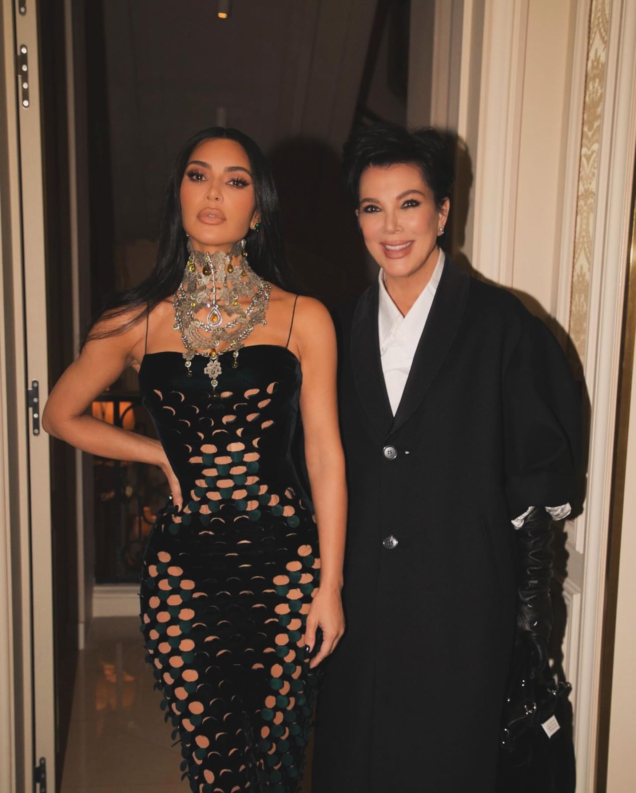 Kim Kardashian at the Maison Margiela Show in Paris 01/27/2024 • CelebMafia