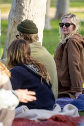 Kirsten Dunst and Her Husband Jesse Plemons in Los Angeles 01/16/2024