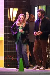 Kristen Bell and Adam Brody at Untitled Erin Foster Netflix Comedy Series Set in Los Angeles 01/30/2024