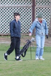 Kristen Stewart and Dylan Meyer Enjoyed a Round of Golf in Los Angeles 01/12/2024