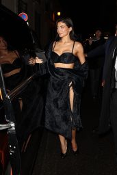 Kylie Jenner at Costes Hotel in Paris 01/25/2024