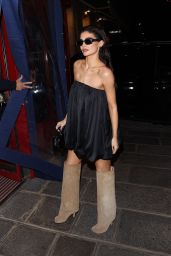Kylie Jenner - Wearing MM6 Maison Margiela in Paris 01/27/2024