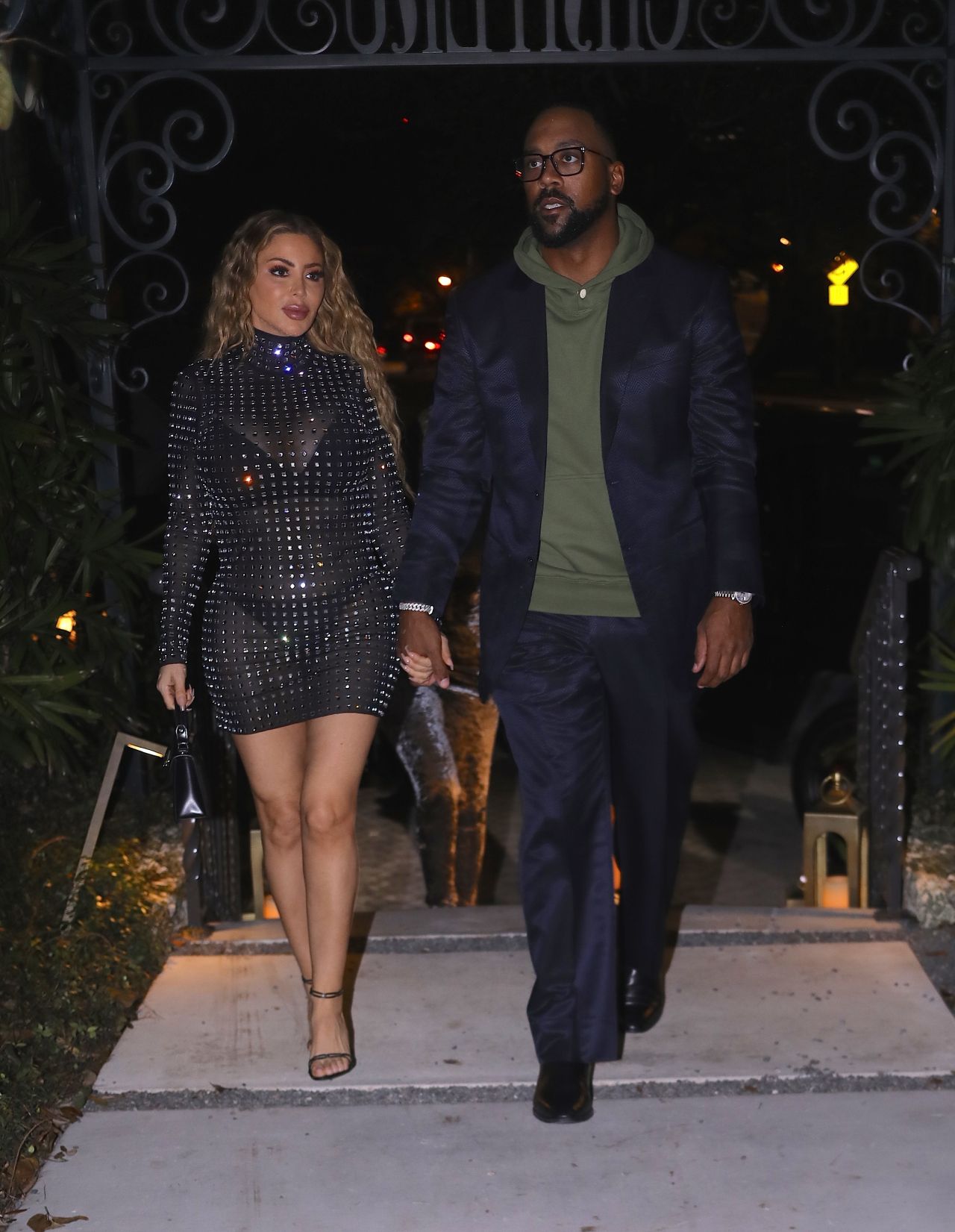 Larsa Pippen With Marcus Jordan During New Years Weekend at Chateau Zz ...