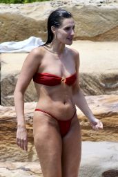 Laura Dundovic in a Bikini at a Sydney Swimming Hole 01/02/2024