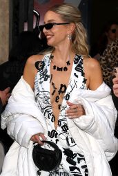 Leonie Hanne Leaving Jean Paul Gaultier Fashion Show in Paris 01/24/2024