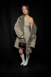 Lily Chee at AMI-Alexandre Mattiussi Fashion Show in Paris 01/18/2024