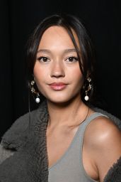 Lily Chee at AMI-Alexandre Mattiussi Fashion Show in Paris 01/18/2024