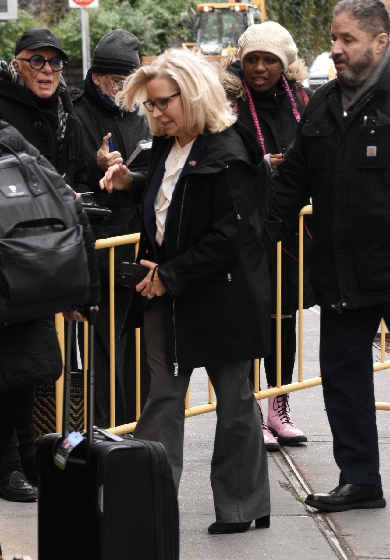 Liz Cheney - Arrives to ABC Studios 01/10/2024 • CelebMafia