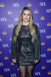 Lucie Jones at "Six The Musical" Gala Night at the Vaudeville Theatre in London 01/23/2024