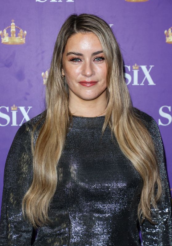 Lucie Jones at "Six The Musical" Gala Night at the Vaudeville Theatre in London 01/23/2024