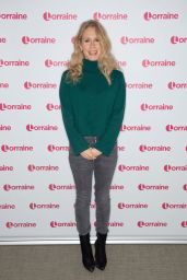 Lucy Beamont - "Lorraine" TV show in London 01/30/2024