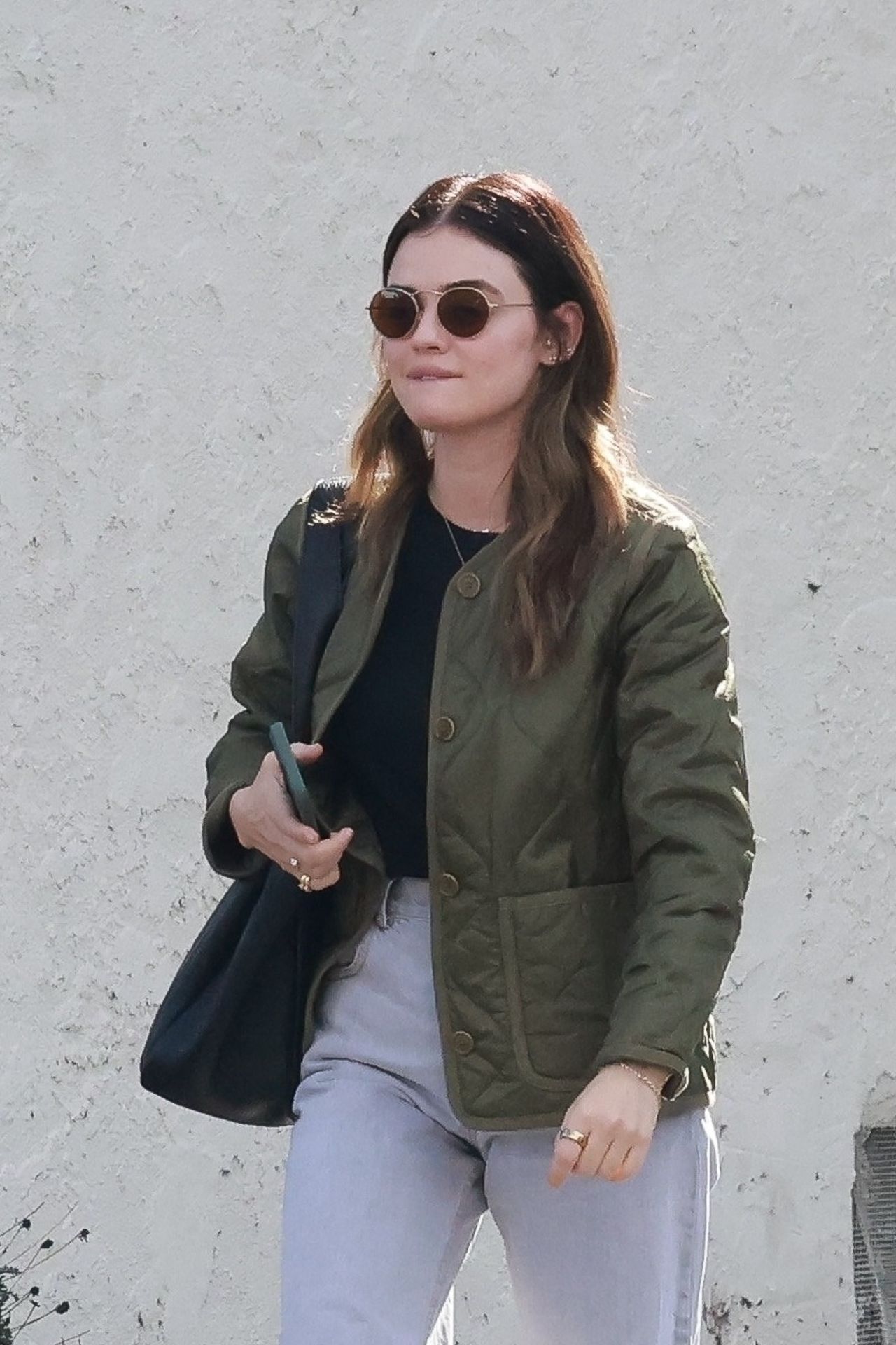 Lucy Hale At All Time In Los Feliz 12/30/2023 • CelebMafia