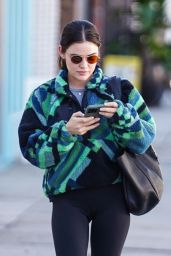 Lucy Hale Out in Los Angeles 01/23/2024