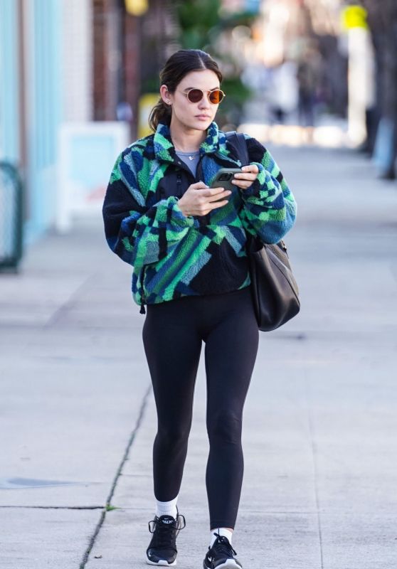 Lucy Hale Out in Los Angeles 01/23/2024