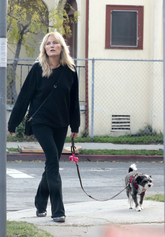 Malin Akerman in Casual Outfit 01/20/2024
