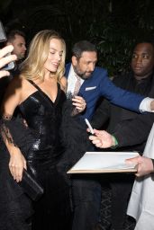 Margot Robbie Exits a Golden Globes After Party in LA 01/07/2024