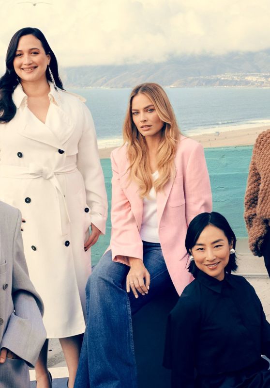 Margot Robbie The Hollywood Reporter Roundtable Photoshoot December