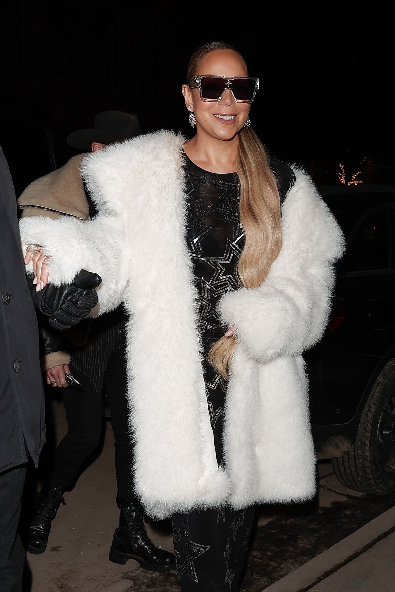 Mariah Carey - Out in Aspen 01/01/2024 • CelebMafia